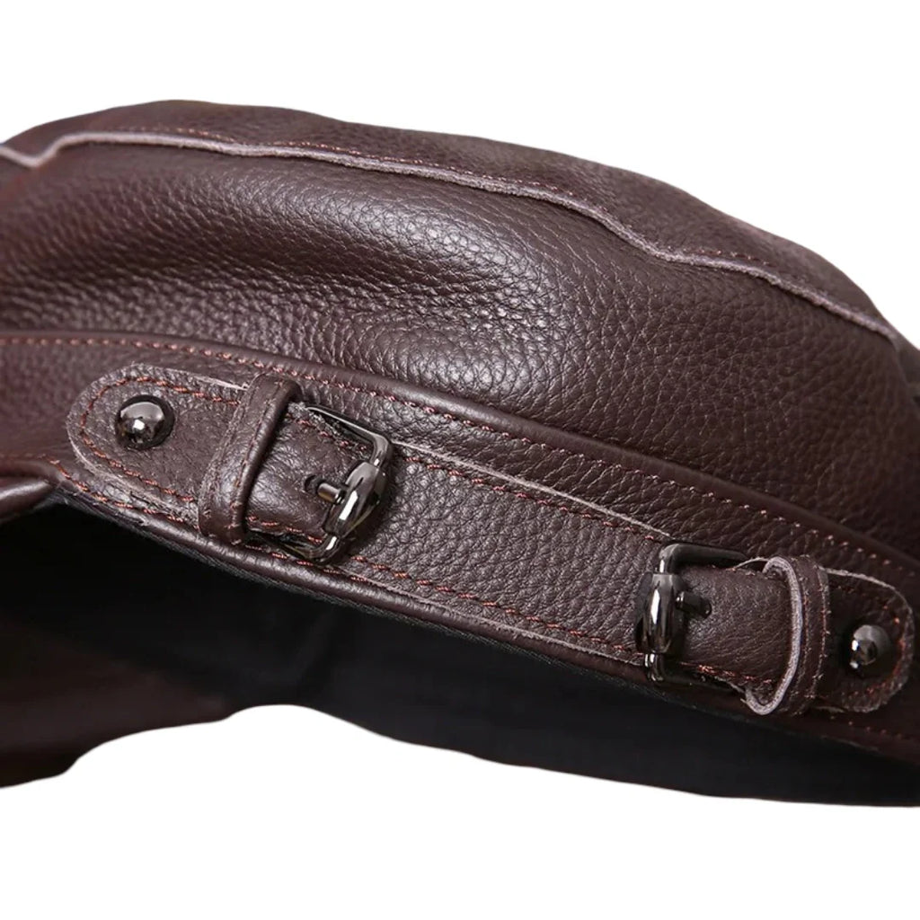 Anderson Genuine Leather Army Cap