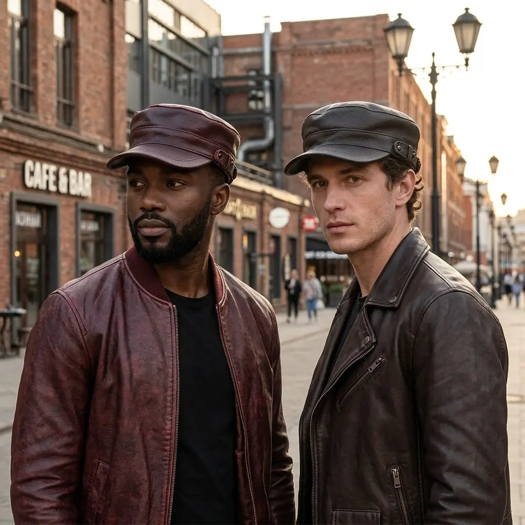 Anderson Genuine Leather Army Cap