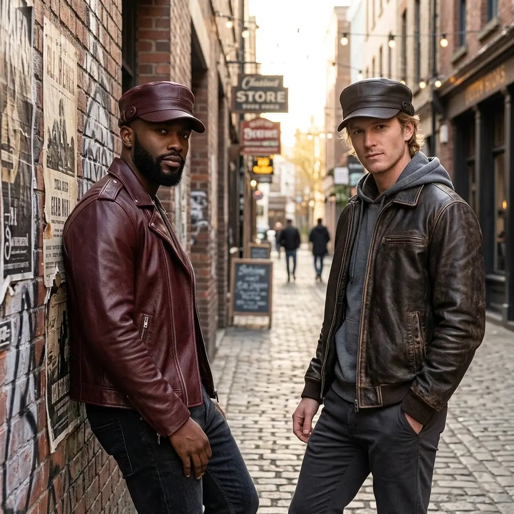 Anderson Genuine Leather Army Cap