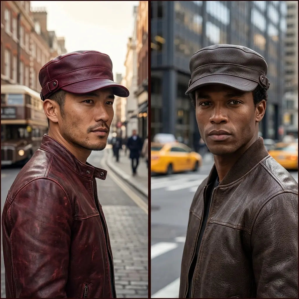 Anderson Genuine Leather Army Cap