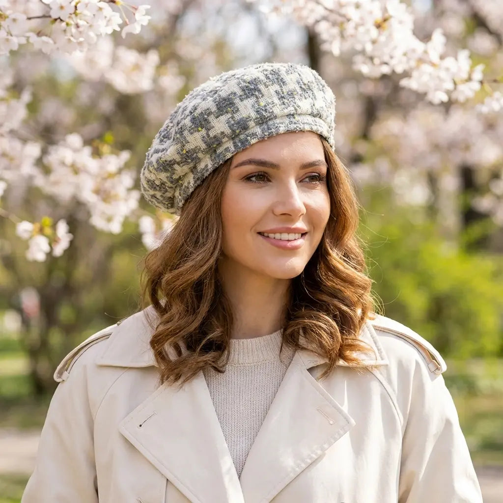 Anderson Women Knitted Cotton Beret