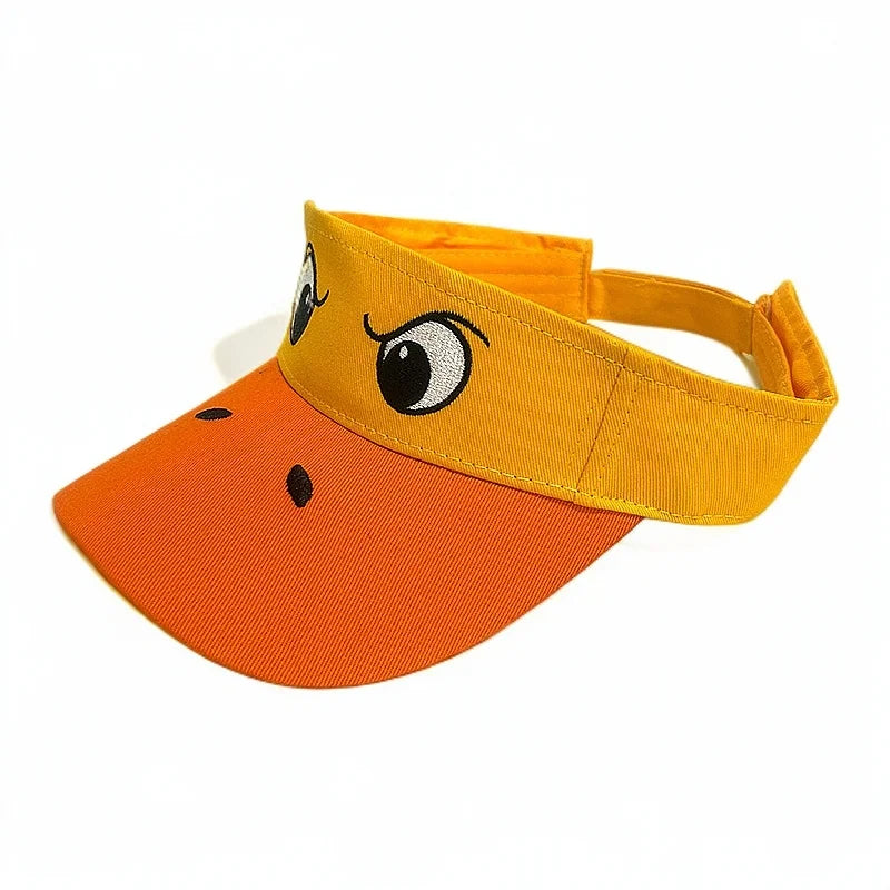 Angry Duck Summer Orange Visor