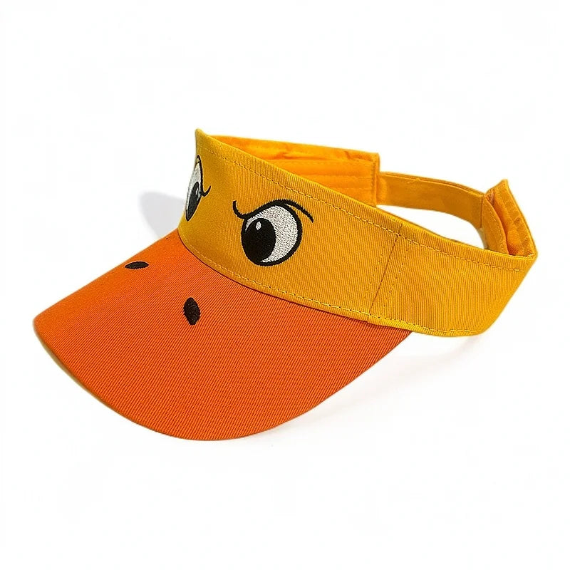 Angry Duck Summer Orange Visor