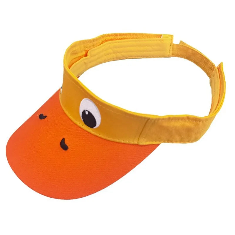 Angry Duck Summer Orange Visor