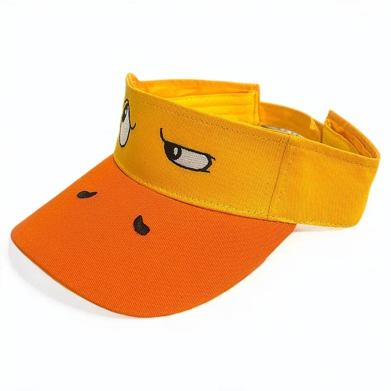 Angry Duck Summer Orange Visor