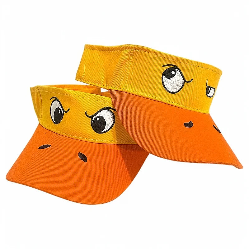 Angry Duck Summer Orange Visor
