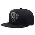 Angry Beasts Black Snapback Cap