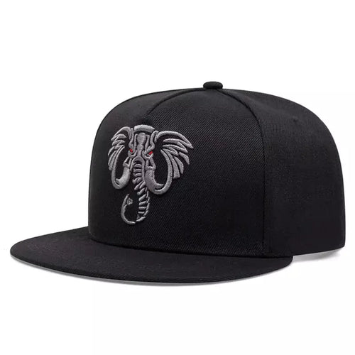 Angry Beasts Black Snapback Cap