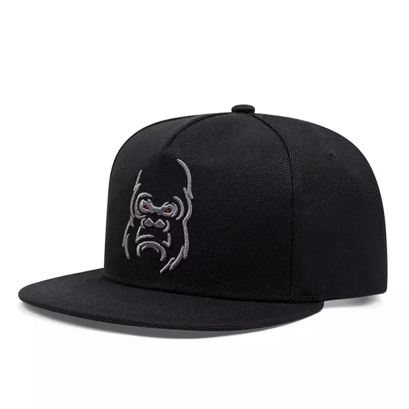 Angry Beasts Black Snapback Cap