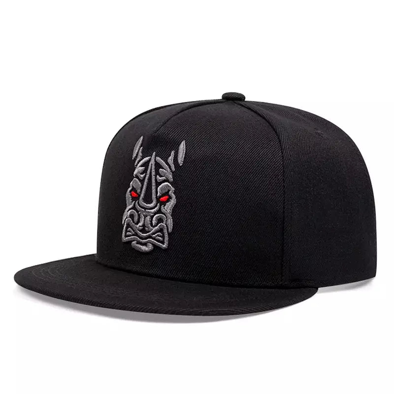 Angry Beasts Black Snapback Cap