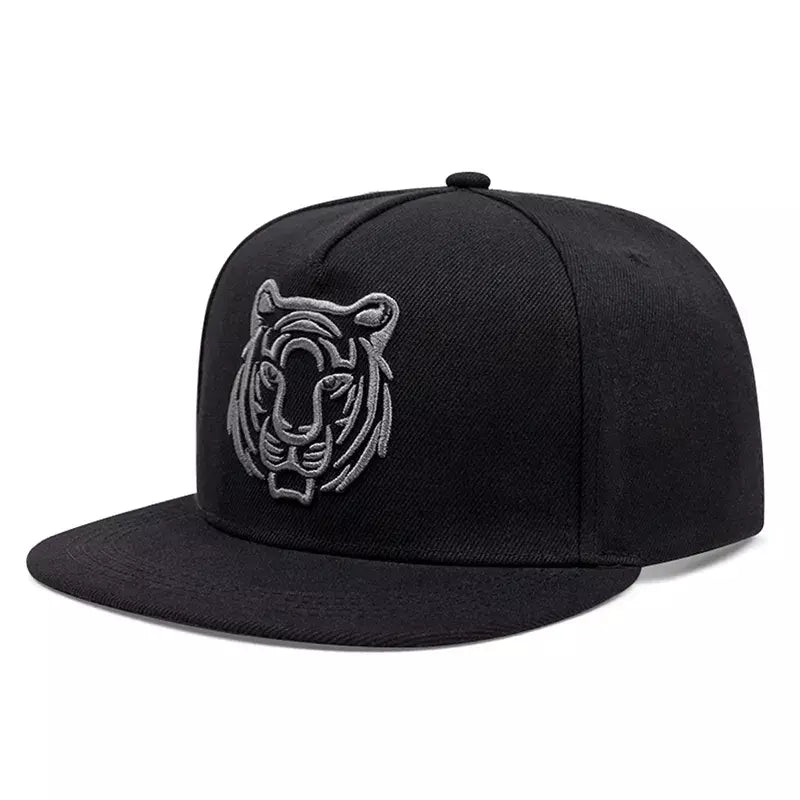 Angry Beasts Black Snapback Cap