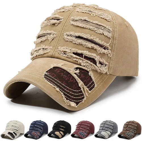 Arizona Ripped Distressed Adjustable Baseball Cap