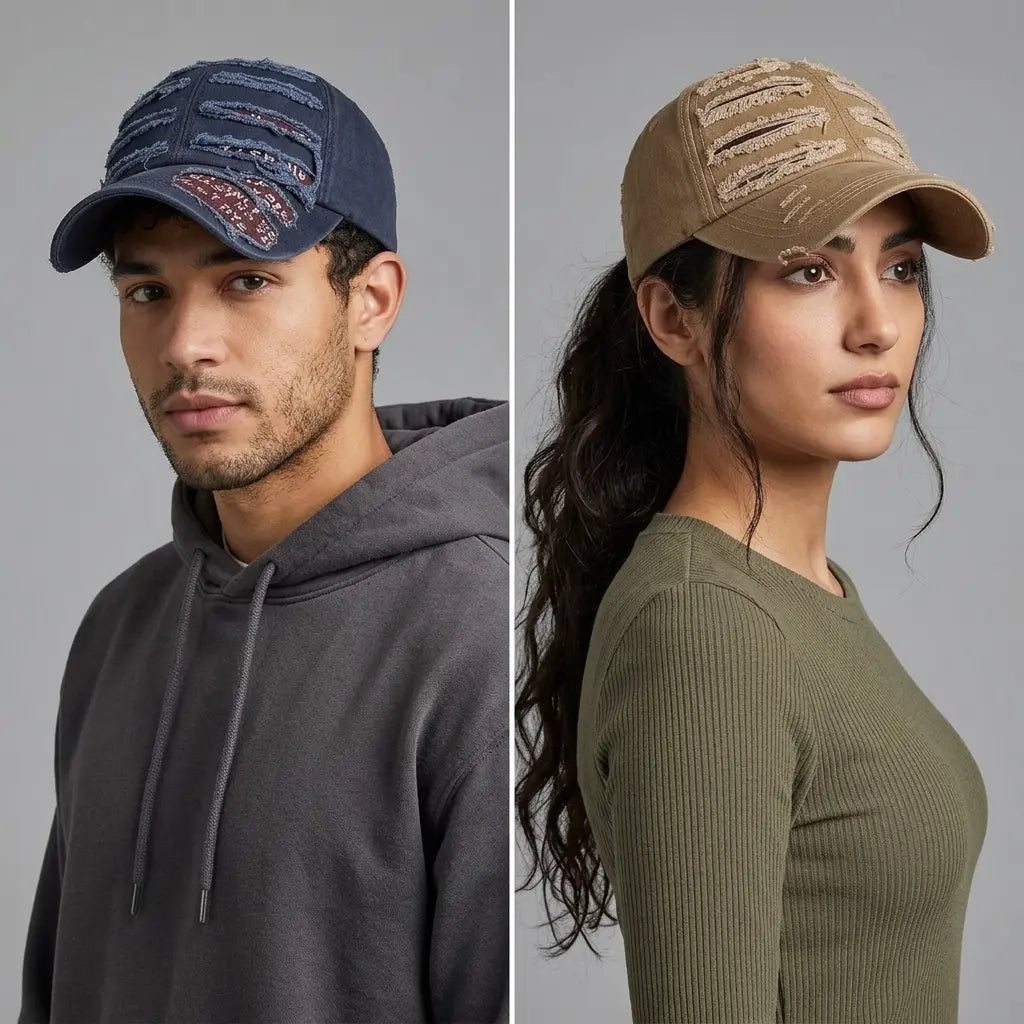 Arizona Ripped Distressed Adjustable Baseball Cap