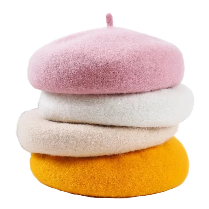 Arles Girls Elastic Beret