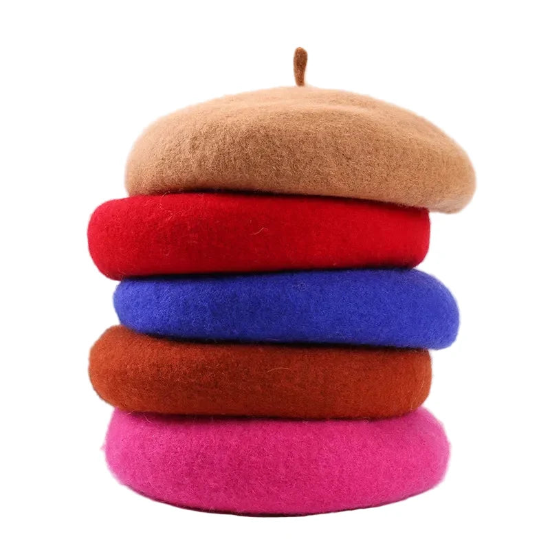 Arles Girls Elastic Beret