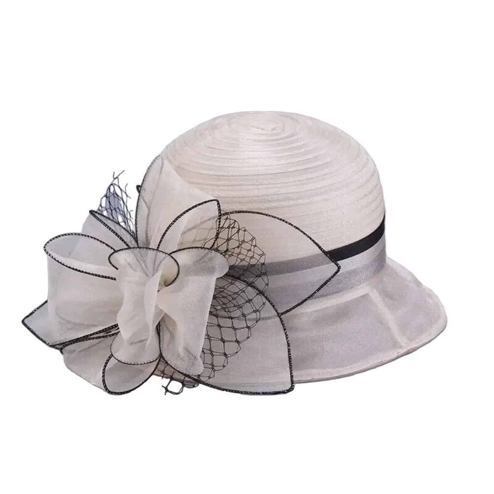 Armagnac Woman Organza Derby Wedding Fascinator