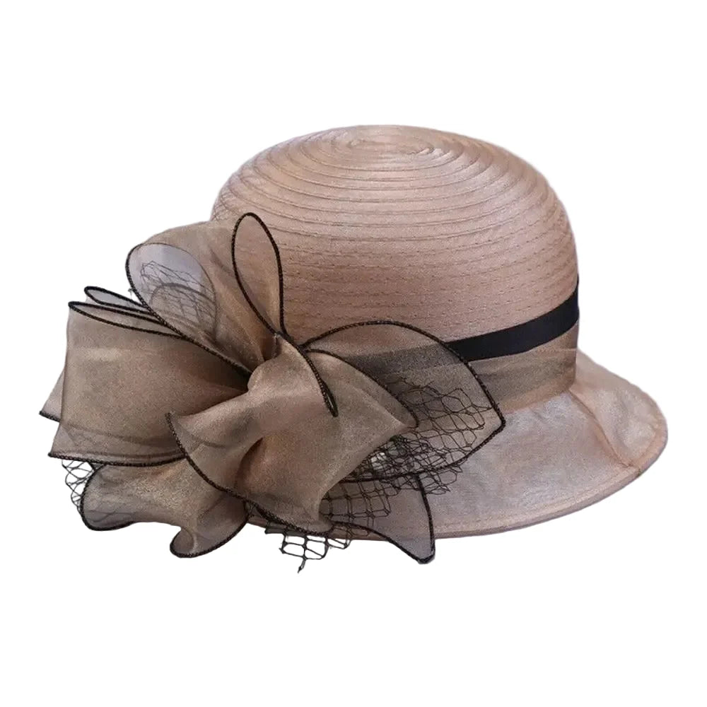 Armagnac Woman Organza Derby Wedding Fascinator