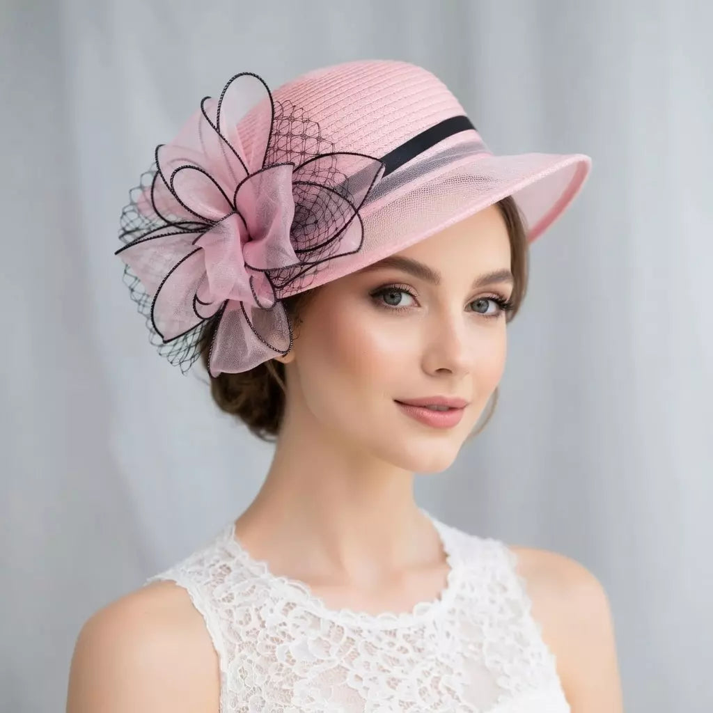 Armagnac Woman Organza Derby Wedding Fascinator
