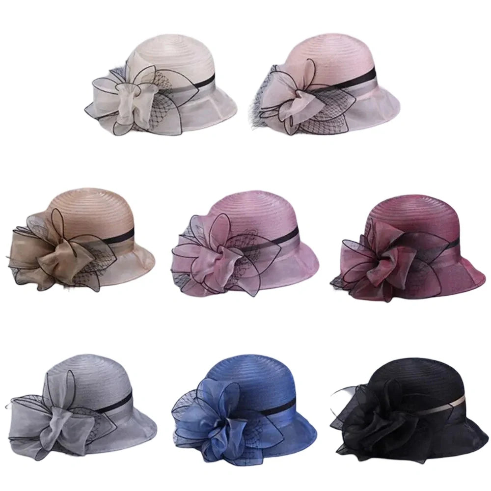 Armagnac Woman Organza Derby Wedding Fascinator