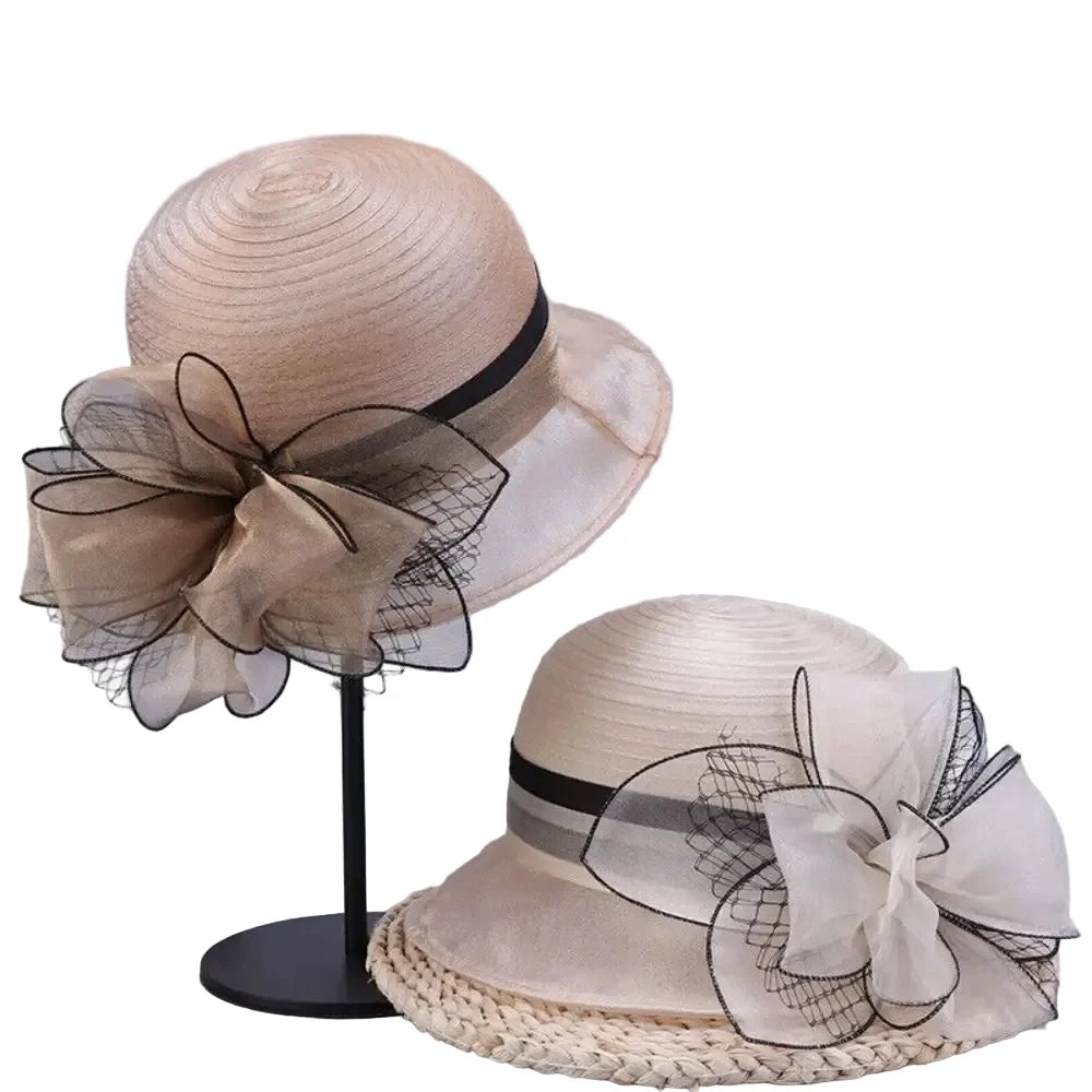 Armagnac Woman Organza Derby Wedding Fascinator