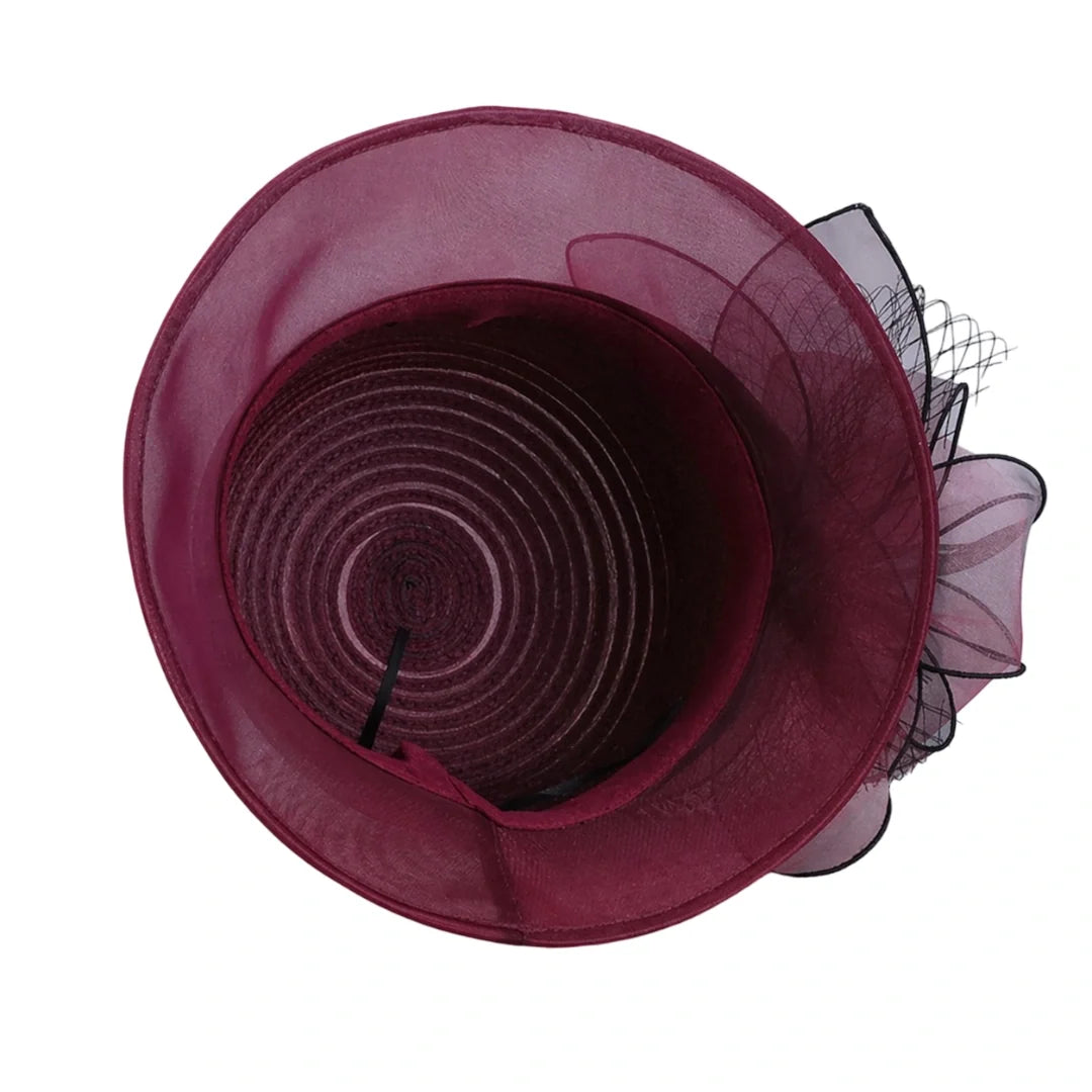 Armagnac Woman Organza Derby Wedding Fascinator