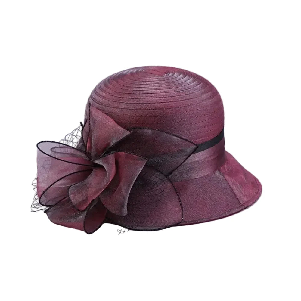 Armagnac Woman Organza Derby Wedding Fascinator