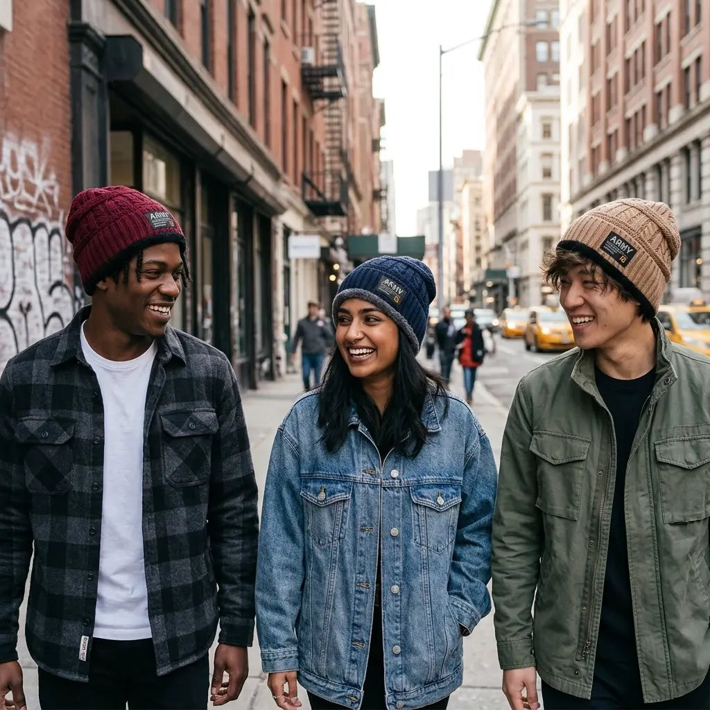 ARMY Winter Knitted Beanie