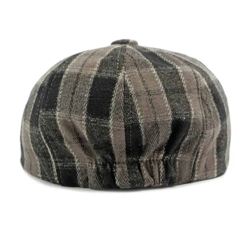 Artois Tartan Newsboy Cap