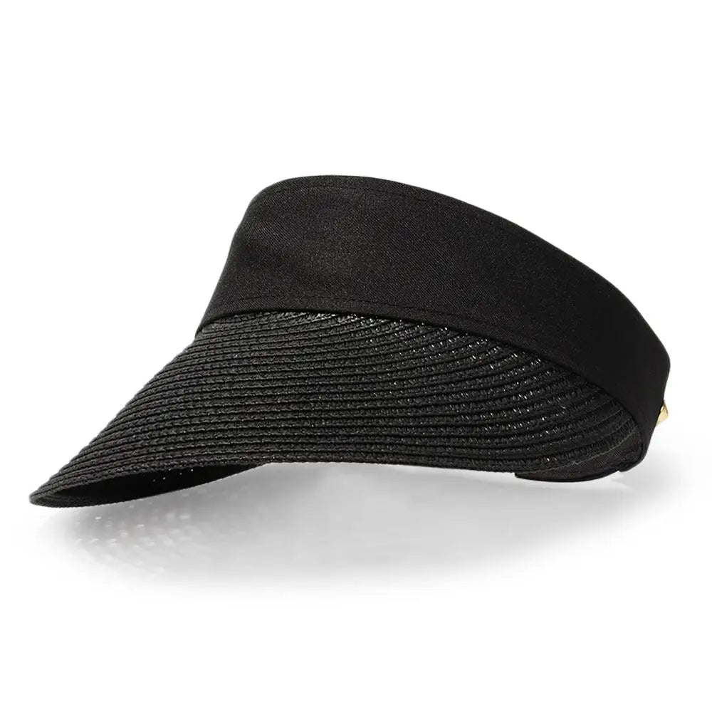 Aruba Summer Straw Long Visor