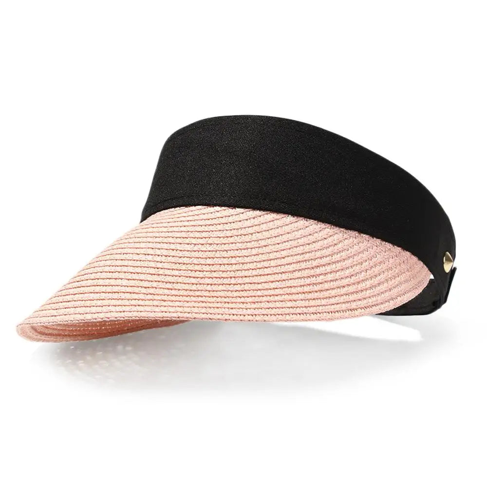 Aruba Summer Straw Long Visor