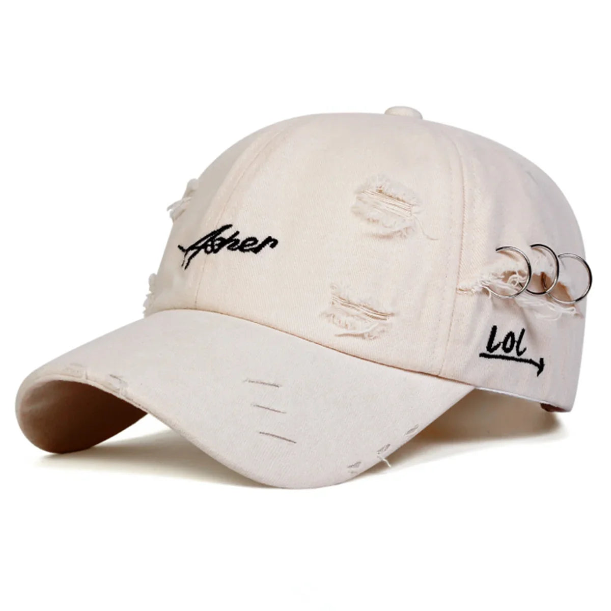 Asher Rings Scratched Baseball Cap