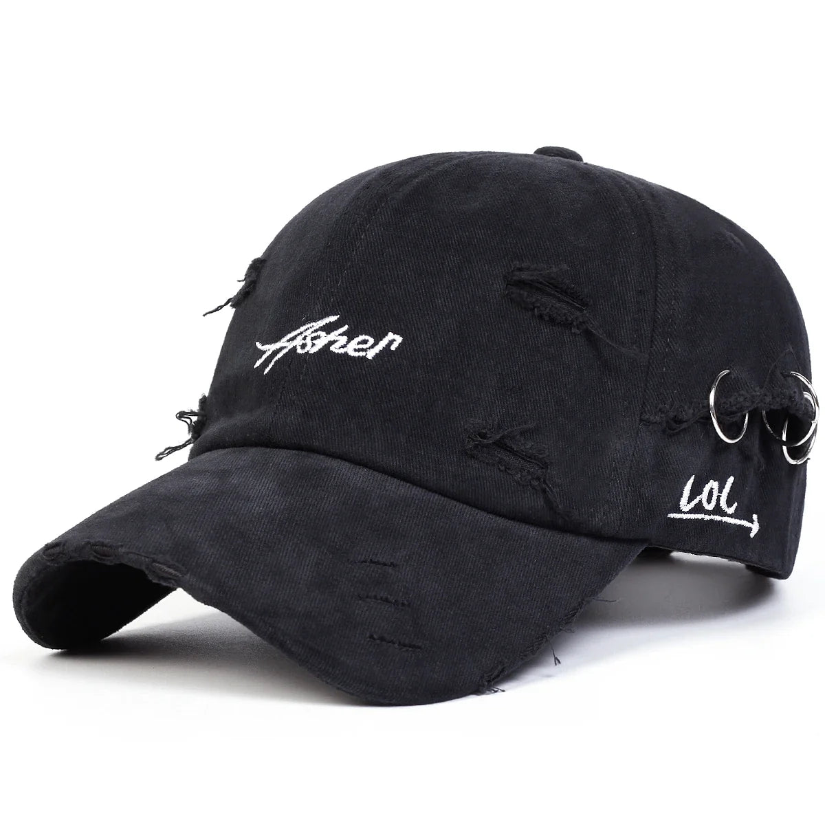 Asher Rings Scratched Baseball Cap