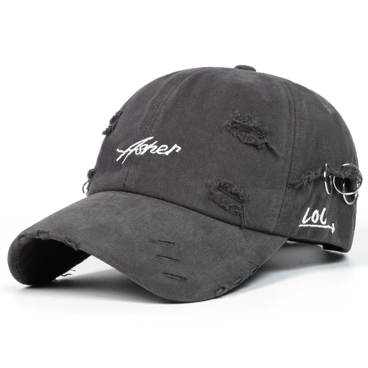 Asher Rings Scratched Baseball Cap