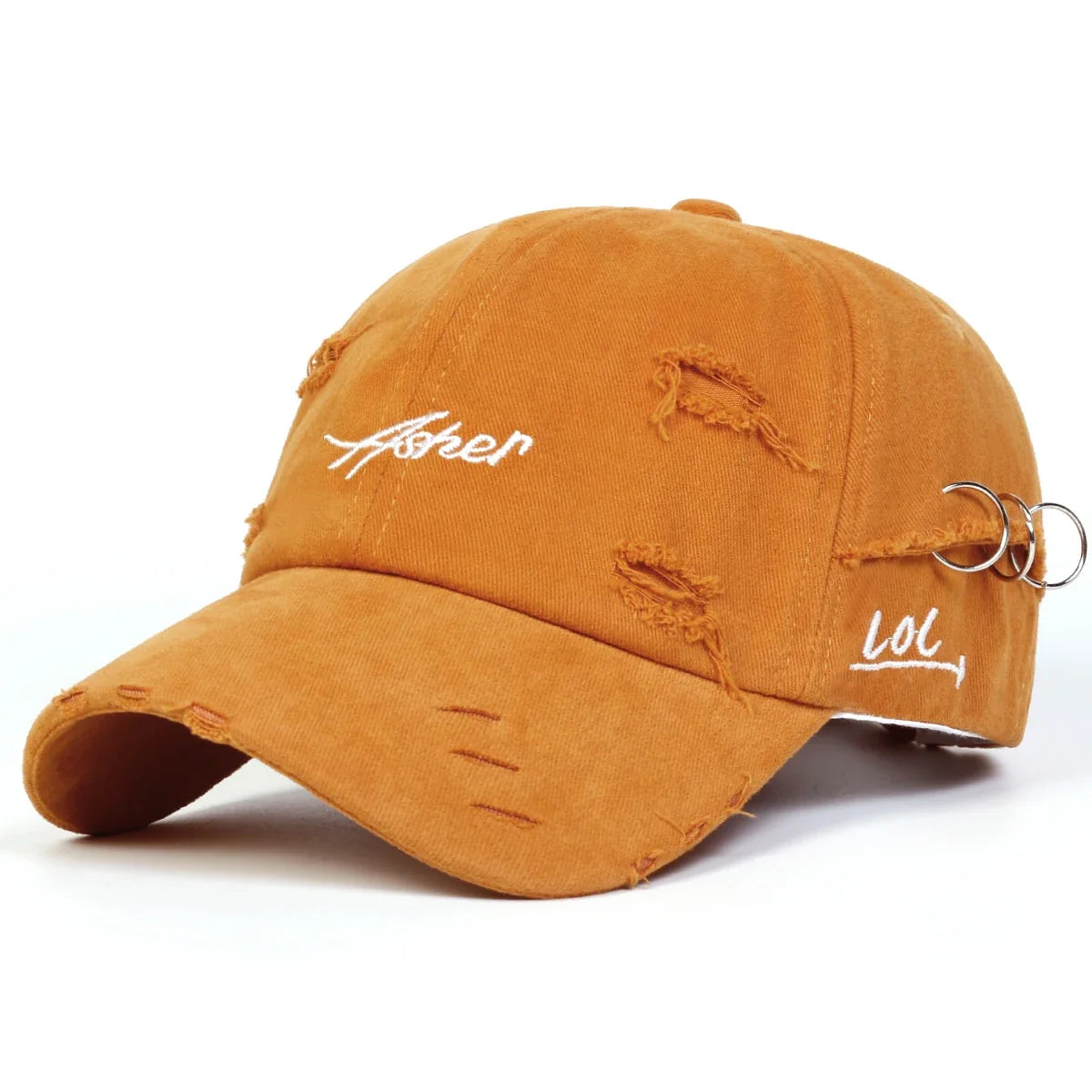 Asher Rings Scratched Baseball Cap