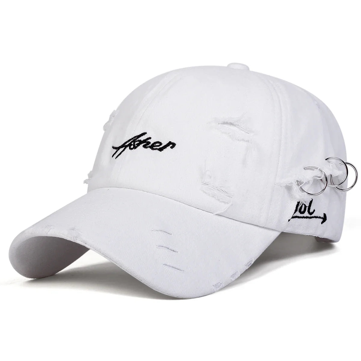 Asher Rings Scratched Baseball Cap