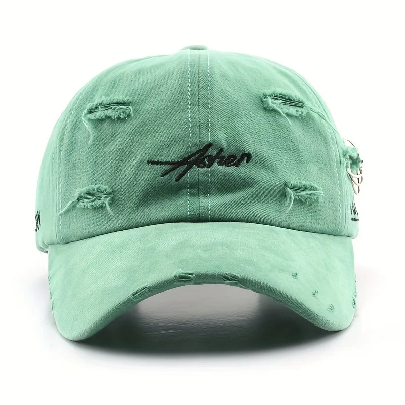 Asher Scratched Baseball Cap