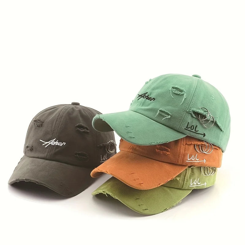 Asher Scratched Baseball Cap