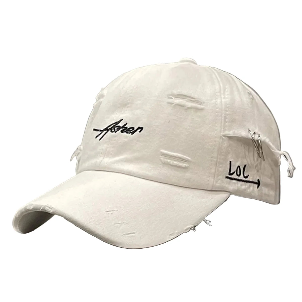 Asher Scratched Baseball Cap