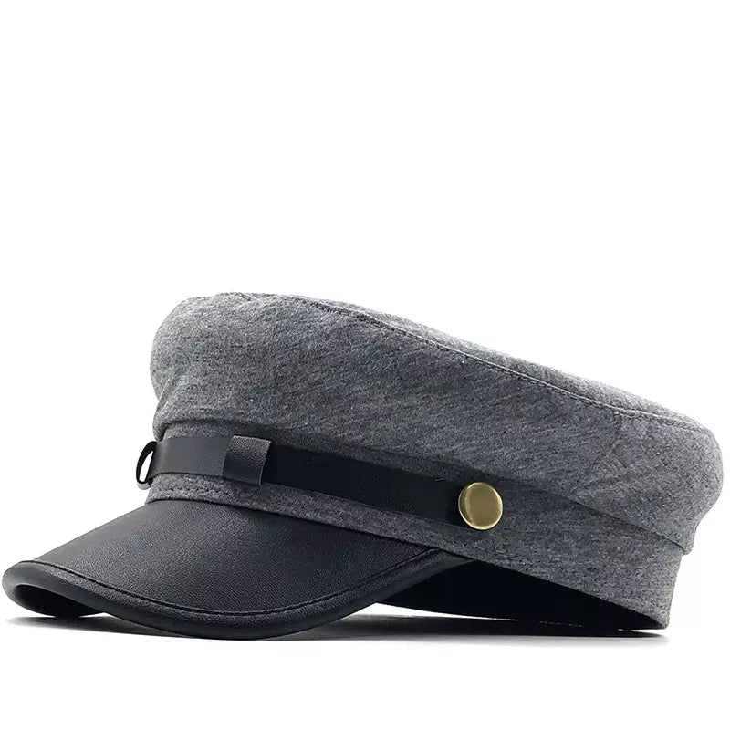 Astruc Leather Sailor Cap