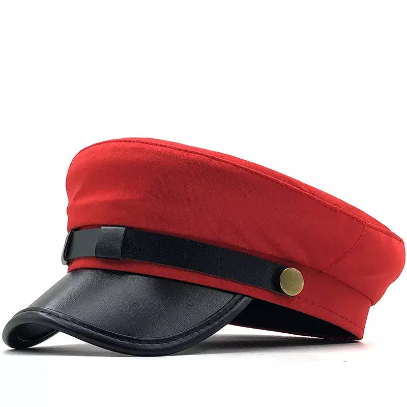 Astruc Leather Sailor Cap