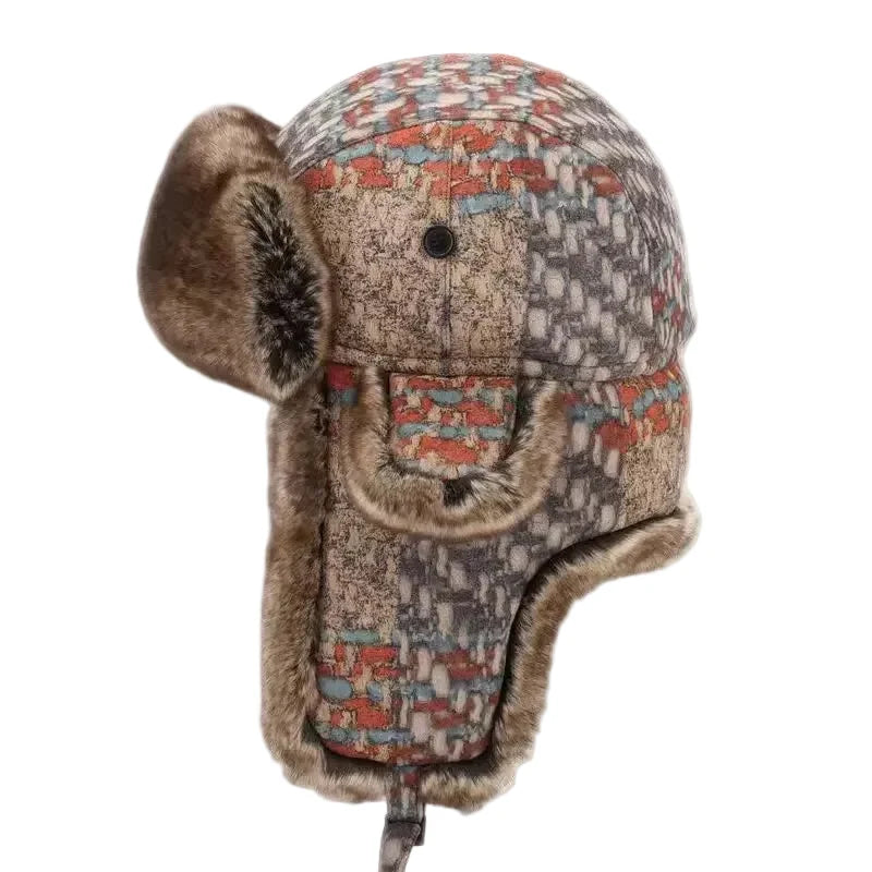 Atlas Winter Fur Trapper Bomber Hat