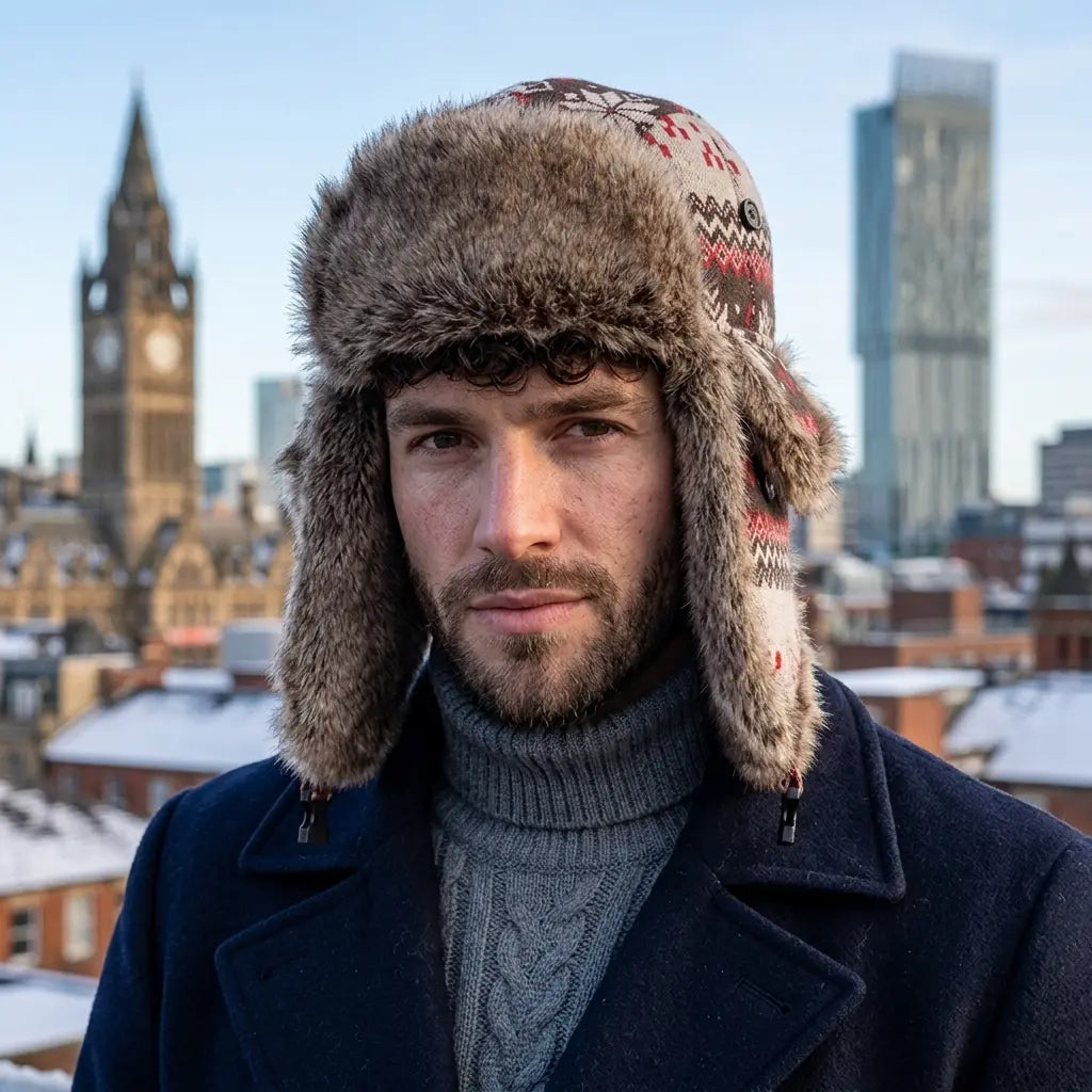 Auckland Winter Fur Trapper Bomber Hat