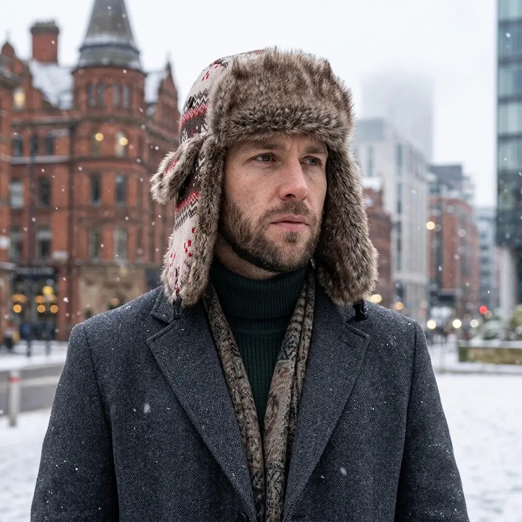 Auckland Winter Fur Trapper Bomber Hat