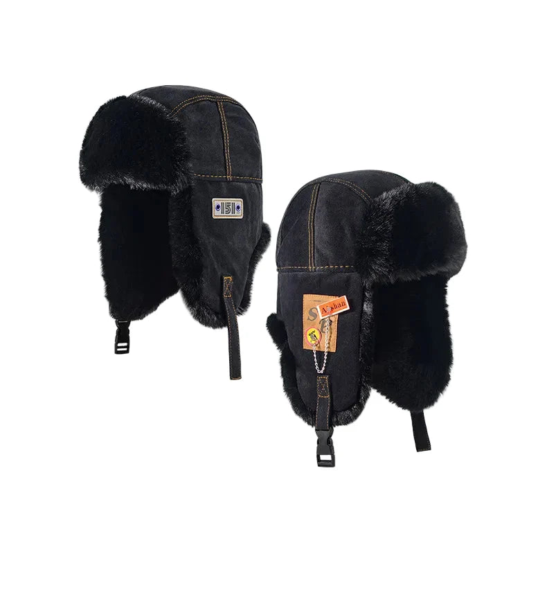 Austin 151 Winter Fur Trapper Bomber Hat
