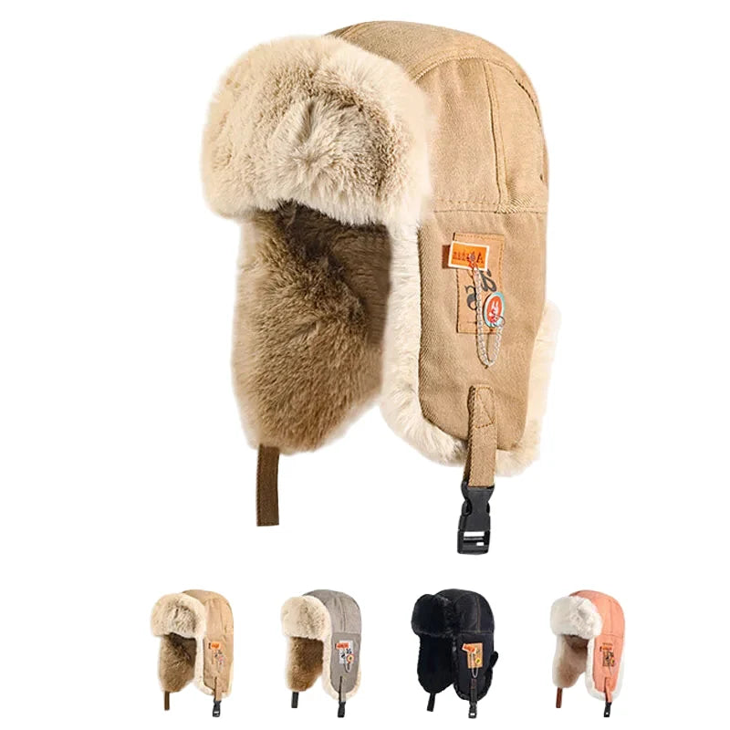 Austin 151 Winter Fur Trapper Bomber Hat