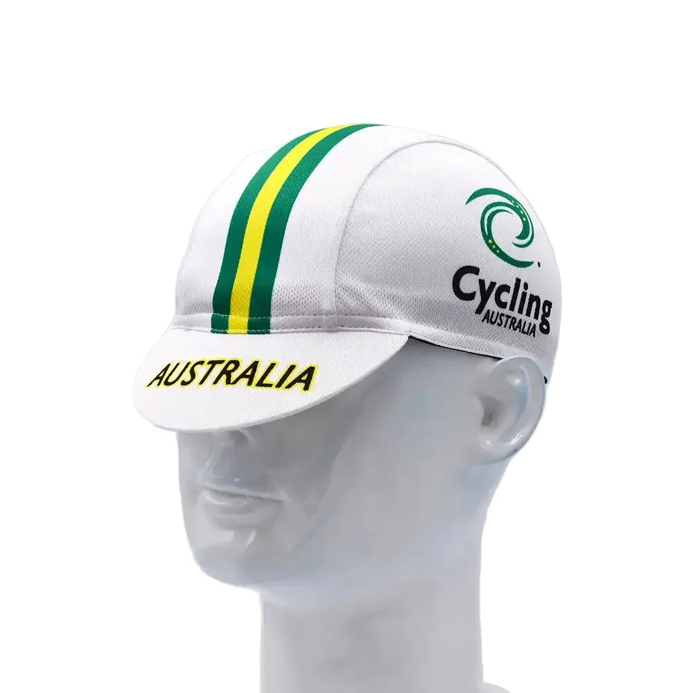 Australia Classic White Cycling Cap