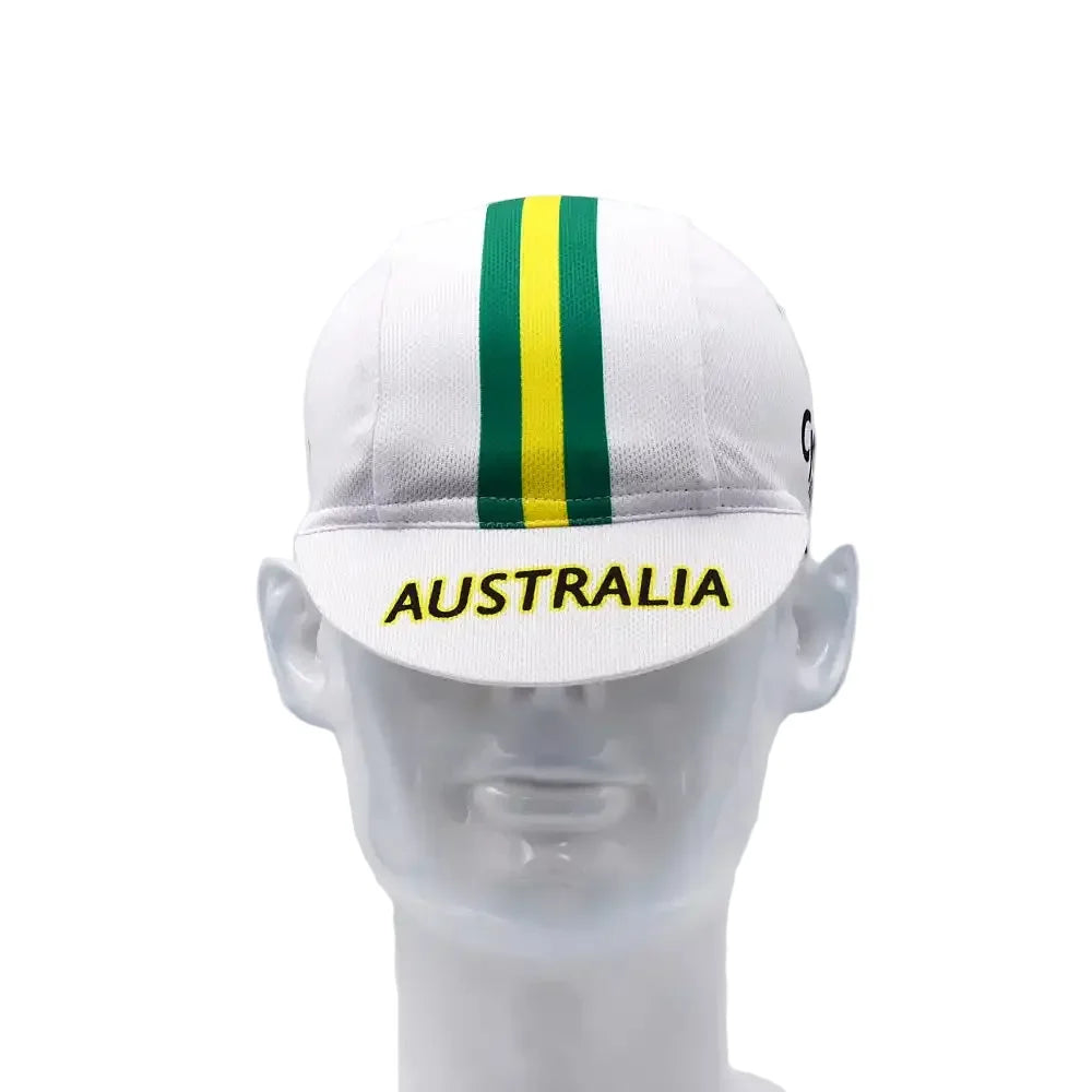 Australia Classic White Cycling Cap
