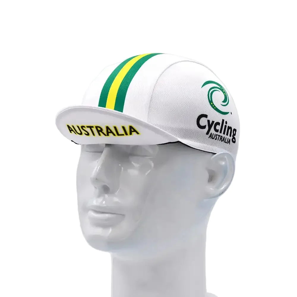 Australia Classic White Cycling Cap