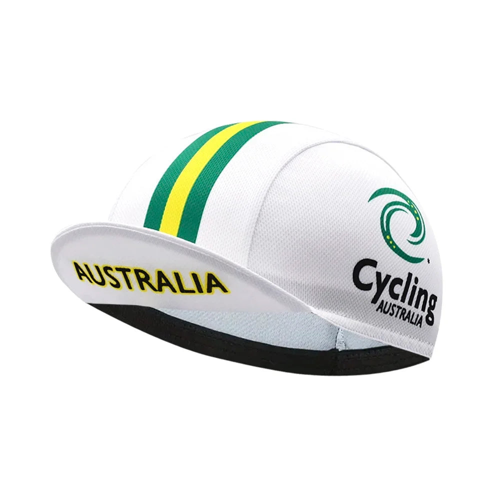 Australia Classic White Cycling Cap