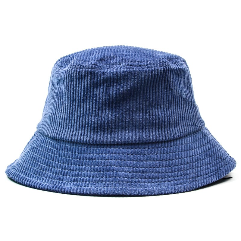 Autumn Plain Corduroy Bucket Hat